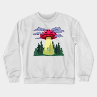 Mushroom UFO Crewneck Sweatshirt